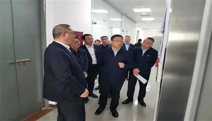 市委常委、組織部長(zhǎng)張鵬飛蒞臨遂寧興業(yè)集團(tuán)調(diào)研